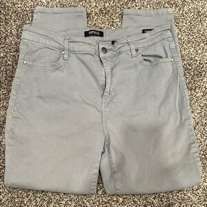 Buffalo David Bitton Blue Havana High Rise Soft Stretch Ankle Cropped Jeans